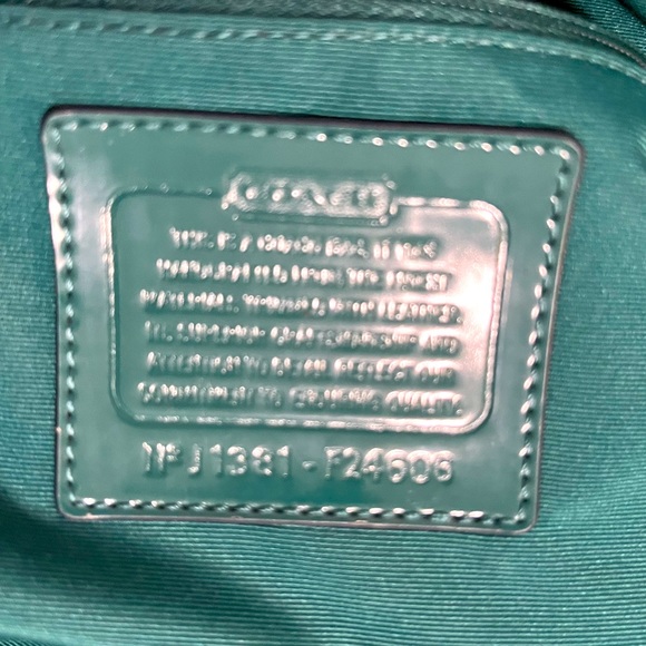 Coach bowler handbag. - Picture 6 of 8